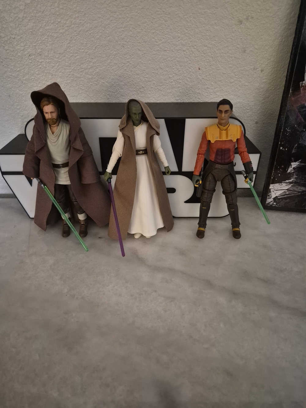 Star Wars Black Series Jedis Action Figures Pre-owned